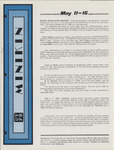 UTPB Minikin May 11 - 16 1980
