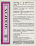 Minikin January 24-29 1983