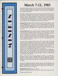 UTPB Minikin March 7-12 1983