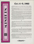 UTPB Minikin Oct. 4-9, 1982 by UTPB Office of News and Information
