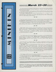 UTPB Minikin March 23-28 1981 by UTPB Office of News and Information