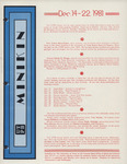 UTPB Minikin Dec. 14-22 1981 by UTPB Office of News and Information
