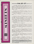 UTPB Minikin Feb. 22-27 1982