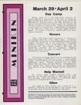UTPB Minikin March 29 - April 2 1982