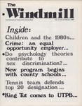 UTPB The Windmill February 1980