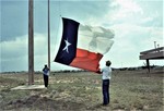 Raising the Texas Flag