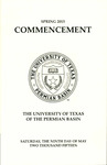 Spring 2015 Commencement - The University of Texas of the Permian Basin