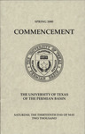 Spring 2000 Commencement - The University of Texas of the Permian Basin