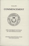 Spring 2006 Commencement - The University of Texas of the Permian Basin