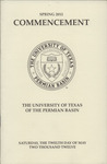 Spring 2012 Commencement - The University of Texas of the Permian Basin