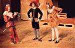 Theatre Students on Stage in Costume
