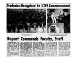 Graduates Recognized At UTPB Commencement by Odessa American