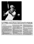 UTPB tennis clinches second in NAIA by Odessa American