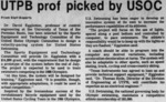 UTPB prof picked by USOC by Odessa American