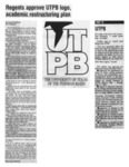 Regents approve UTPB logo, academic restructuring plan