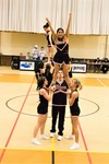 Cheer Squad at the Men's Basketball game