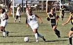 2002 Women's Soccer team game vs Wesleyan university